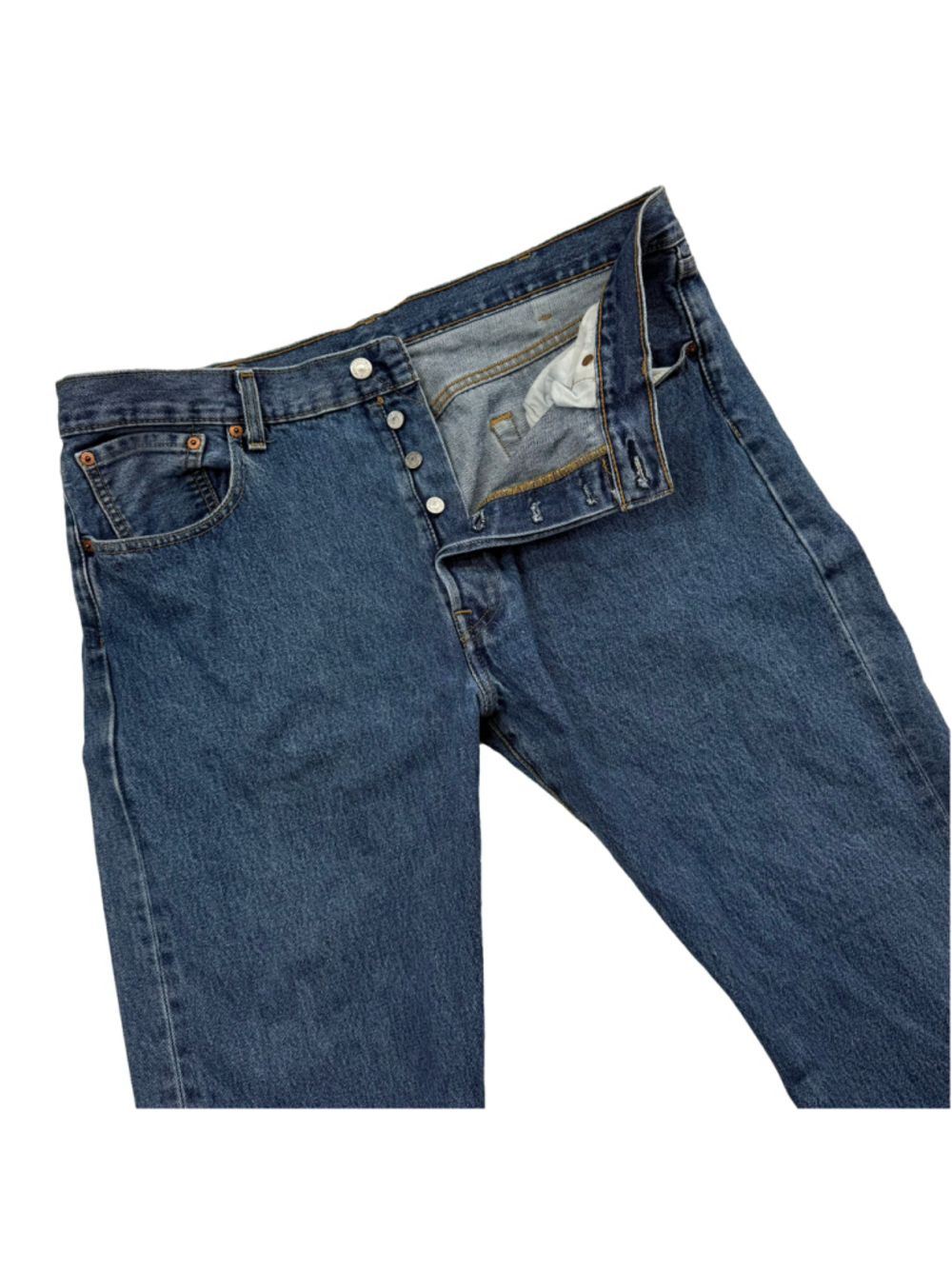 Men's Levi's 501 38x30 Button Fly Straight Leg Jeans